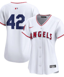 Los Angeles Angels 2024 Jackie Robinson Day Home Limited Women Jersey - White
