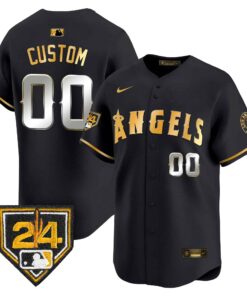 Los Angeles Angels 2024 Spring Training Patch Vapor Premier Limited Custom Jersey