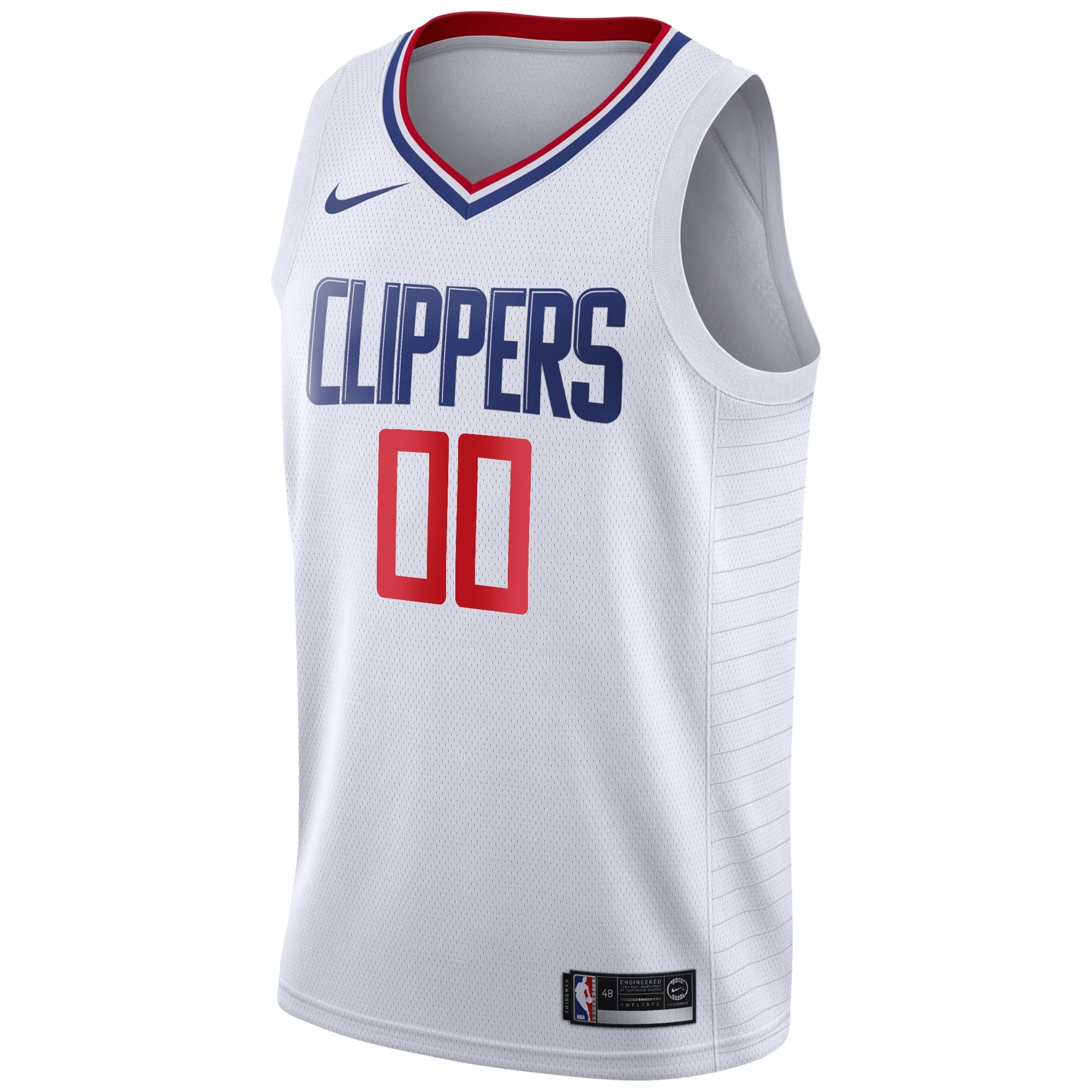Los Angeles Clippers Association Swingman Jersey - Custom - Youth - JS398