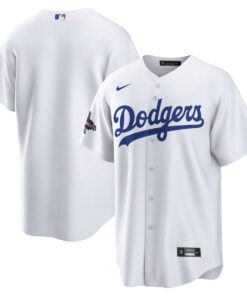 Los Angeles Dodgers 2024 World Series Champions Home Men Player Jersey - White