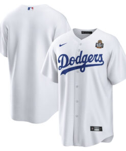 Los Angeles Dodgers 2024 World Series Home Men Jersey - White