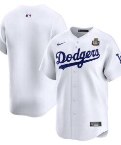 Los Angeles Dodgers 2024 World Series Limited Men Jersey - White