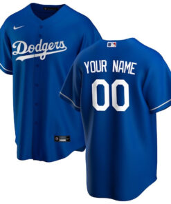 Los Angeles Dodgers Alternate Custom Men Jersey - Royal