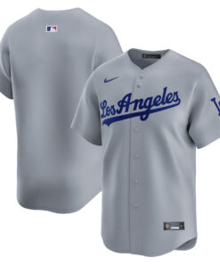 Los Angeles Dodgers Away Limited Men Jersey - Gray