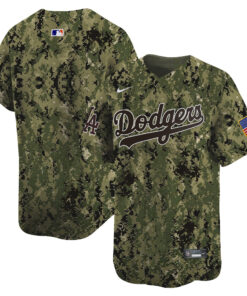 Los Angeles Dodgers USMC Alternate Limited Men Jersey - Woodland