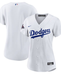 Los Angeles Dodgers Women's 2024 World Series Champions Home Player Jersey - White