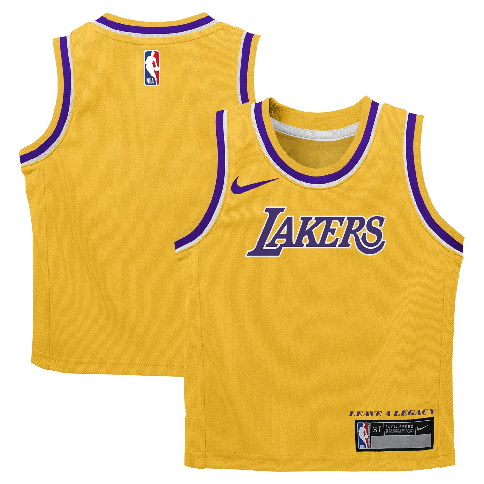 Los Angeles Lakers Icon Jersey - Custom - Toddler - JS158
