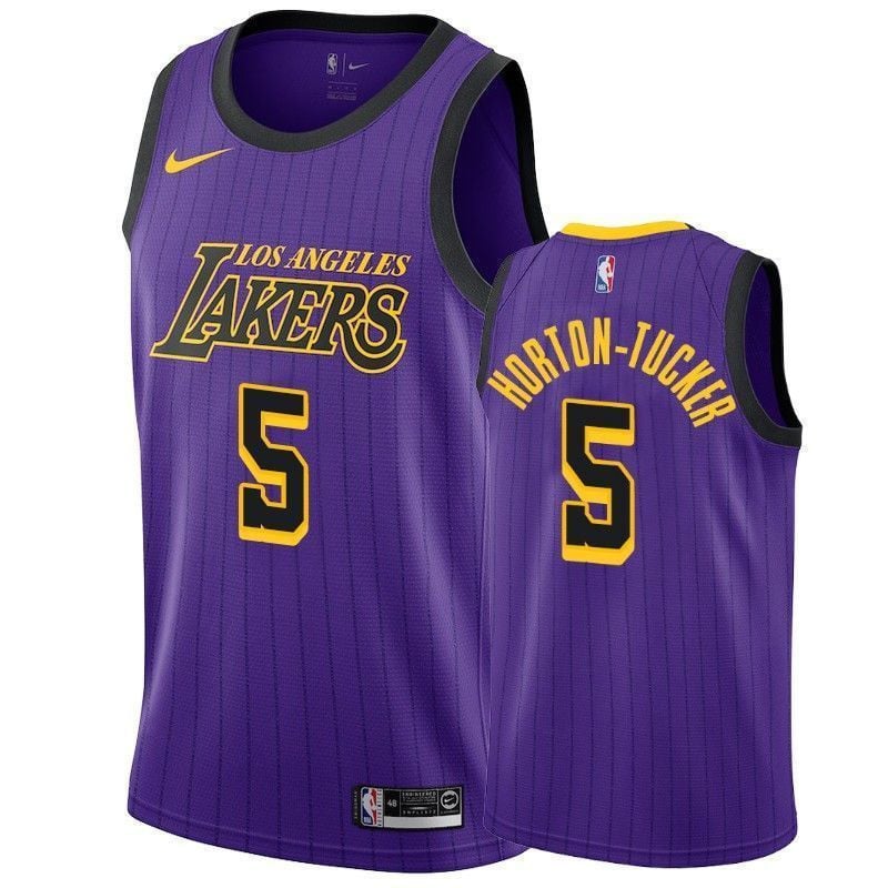 Los Angeles Lakers Talen Horton-tucker 5 City Men's Jersey - JS298