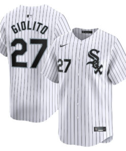 Lucas Giolito 27 Chicago White Sox Home Limited Player Men Jersey - White