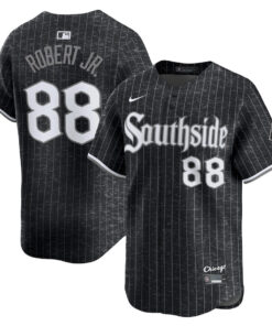 Luis Robert Jr. 88 Chicago White Sox City Connect Limited Player Men Jersey - Black