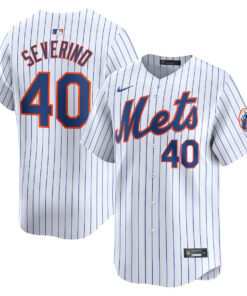 Luis Severino 40 New York Mets Home Limited Men Jersey - White
