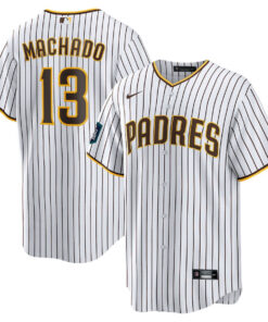 Manny Machado 13 San Diego Padres 2024 MLB World Tour Seoul Series Home Jersey - White
