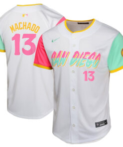 Manny Machado 13 San Diego Padres City Connect Limited YOUTH Jersey - White