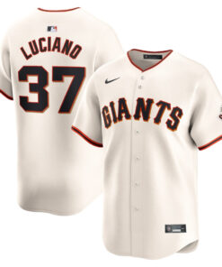 Marco Luciano 37 San Francisco Giants Home Limited Player Men Jersey - Cream