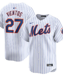 Mark Vientos 27 New York Mets Home Limited Player Men Jersey - White