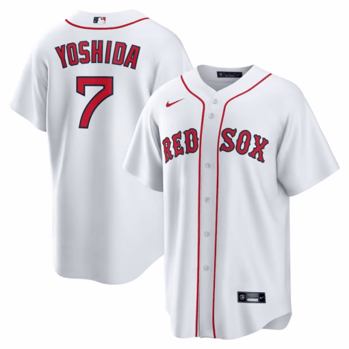 Masataka Yoshida 7 Boston Red Sox Home Men Jersey - White