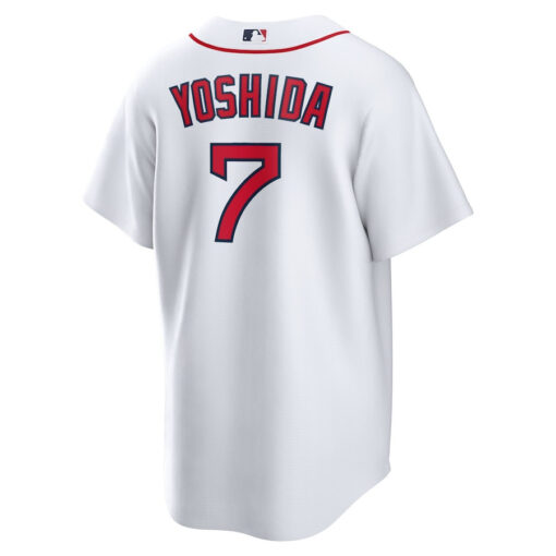Masataka Yoshida 7 Boston Red Sox Player Men Jersey - White - Image 3