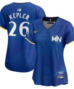 Max Kepler 26 Minnesota Twins 2024 City Connect Limited Women Jersey - Royal