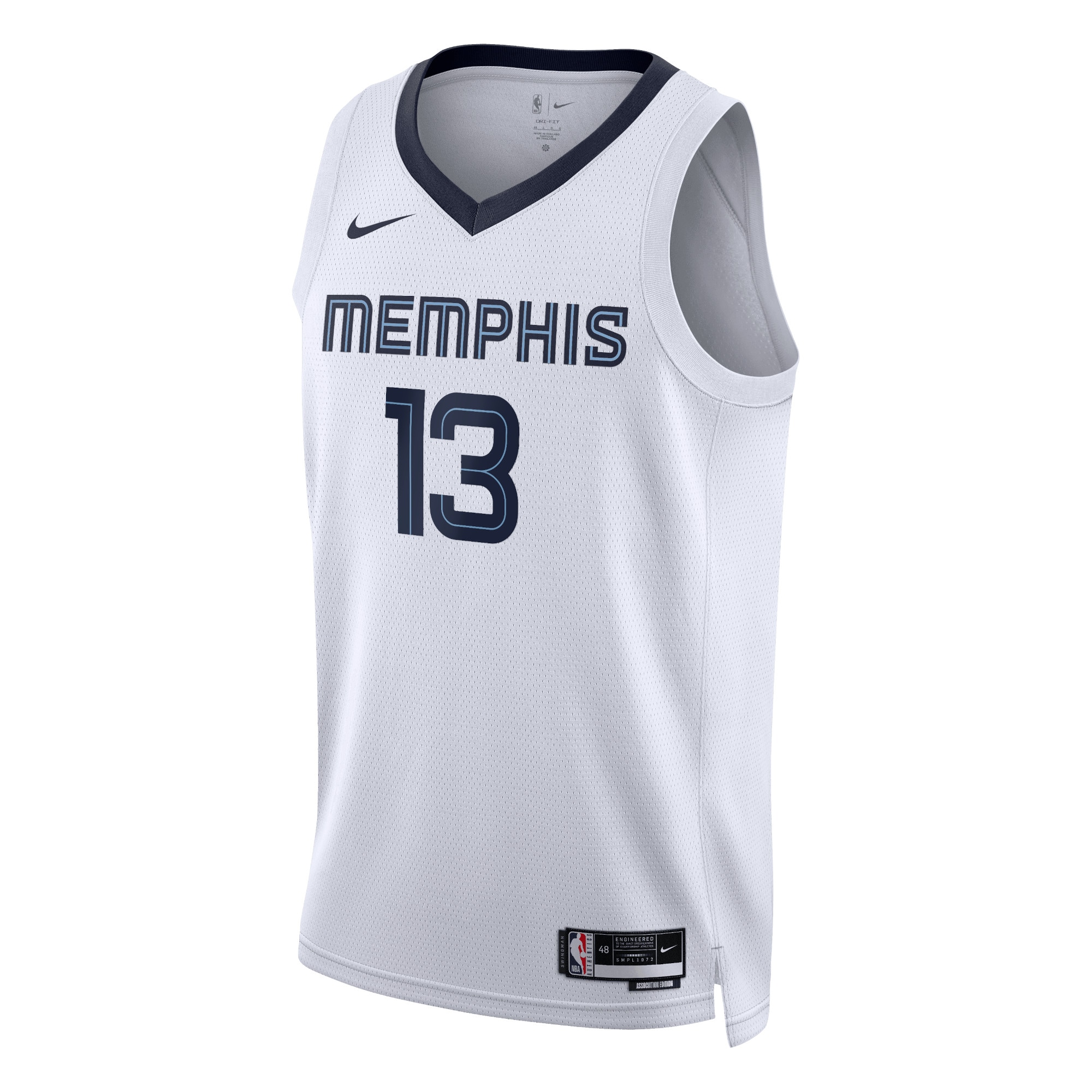 Memphis Grizzlies Association Edition Swingman Jersey - White - Jaren Jackson Jr. - Unisex - JS757