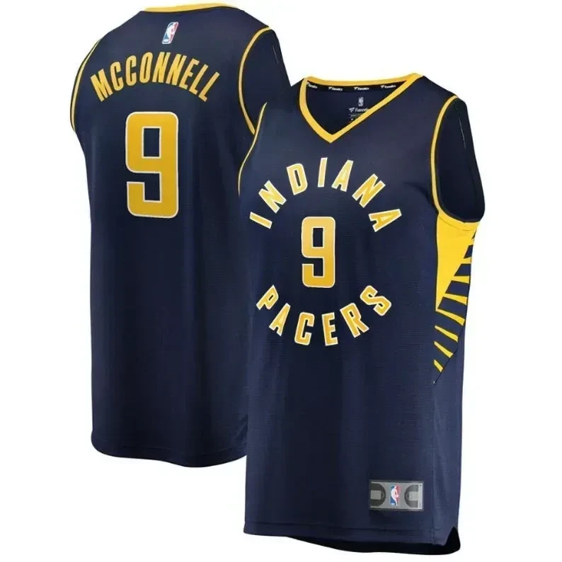 Men Indiana Pacers T.j. Mcconnell 9 Jersey Jersey - JS567