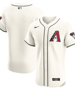Men's Arizona Diamondbacks Cream Elite Jersey