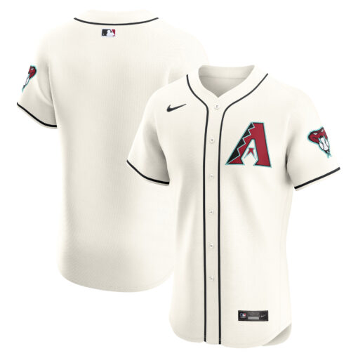 Men's Arizona Diamondbacks Cream Elite Jersey