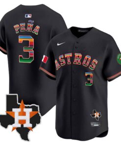 Men's Astros Mexico Texas Patch Vapor Premier Limited Jersey