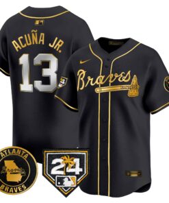 Men's Atlanta Braves 2024 Spring Training Patch Vapor Premier Limited Jersey