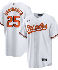 Men's Baltimore Orioles Anthony Santander White Player Jersey