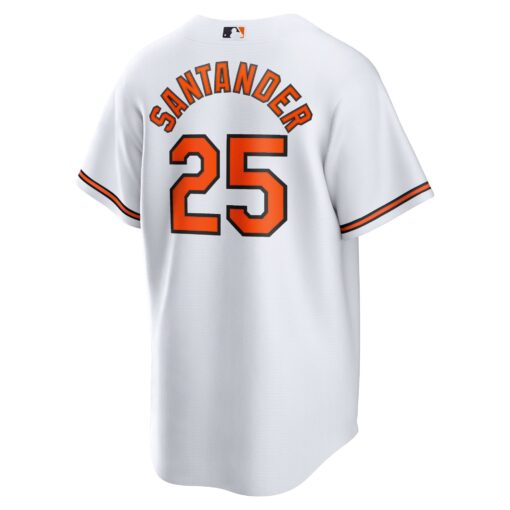 Men's Baltimore Orioles Anthony Santander White Player Jersey - Image 3