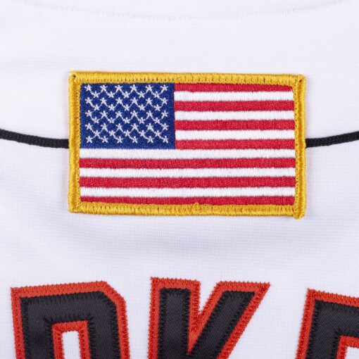 Men's Baltimore Orioles Cal Ripken Jr. White Cooperstown Collection 2001 Player Jersey - Image 6
