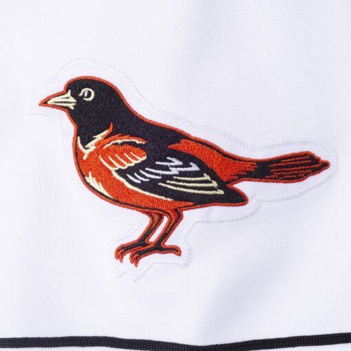 Men's Baltimore Orioles Cal Ripken Jr. White Cooperstown Collection 2001 Player Jersey - Image 7