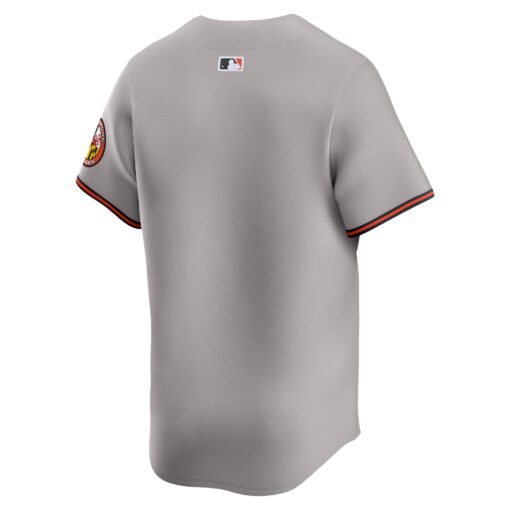 Men's Baltimore Orioles Gray Road Limited Jersey - Image 3