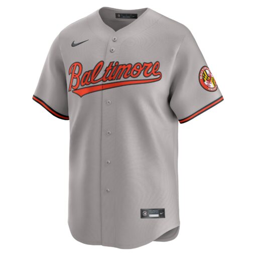 Men's Baltimore Orioles Gray Road Limited Jersey - Image 2