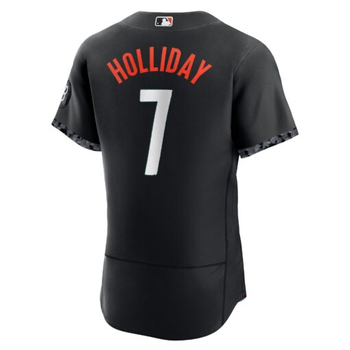 Men's Baltimore Orioles Jackson Holliday Black City Connect Player Jersey - Image 3
