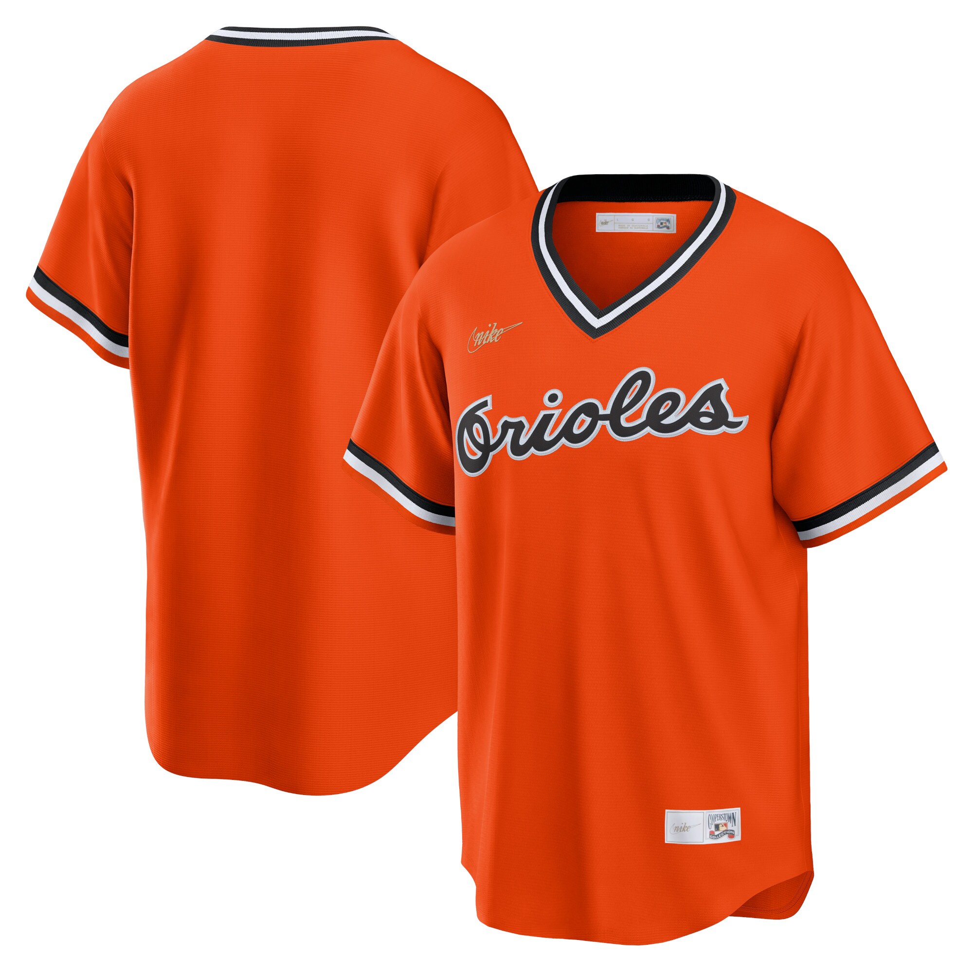 Men's Baltimore Orioles Orange Alternate Cooperstown Collection Team Jersey
