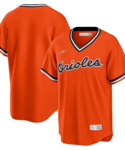 Men's Baltimore Orioles Orange Alternate Cooperstown Collection Team Jersey