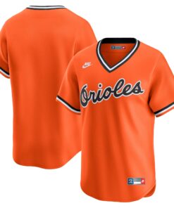 Men's Baltimore Orioles Orange Cooperstown Collection Limited Jersey