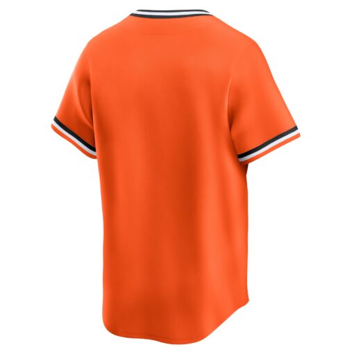 Men's Baltimore Orioles Orange Cooperstown Collection Limited Jersey - Image 3