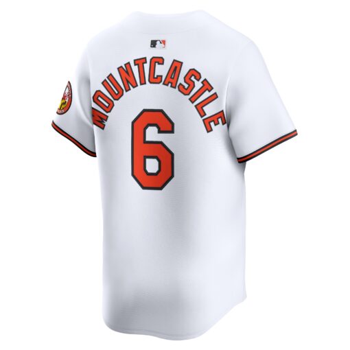 Men's Baltimore Orioles Ryan Mountcastle White Alternate Limited Player Jersey - Image 3