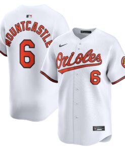 Men's Baltimore Orioles Ryan Mountcastle White Alternate Limited Player Jersey