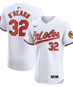 Men's Baltimore Orioles Ryan O'Hearn White Home Elite Player Jersey