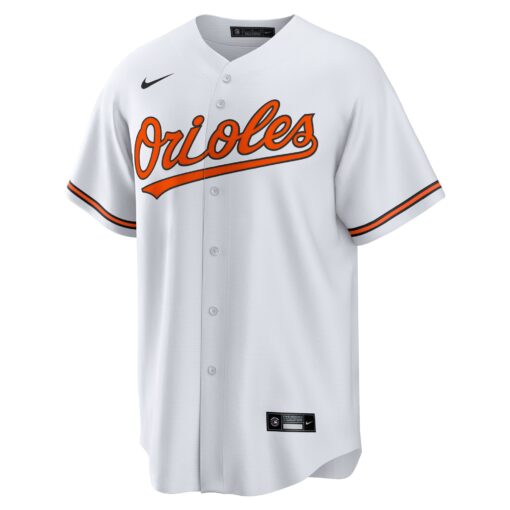 Men's Baltimore Orioles White #1 Groom Home Jersey - Image 2
