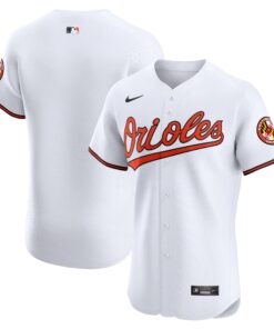 Men's Baltimore Orioles White Home Elite Jersey