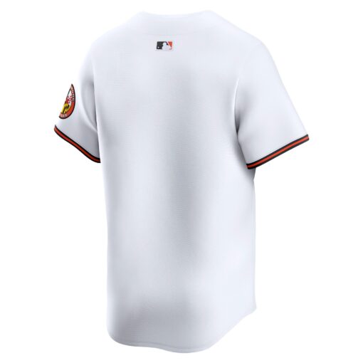 Men's Baltimore Orioles White Home Limited Jersey - Image 3