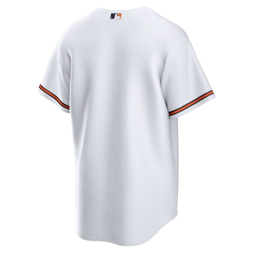 Men's Baltimore Orioles White Home Team Jersey - Image 3