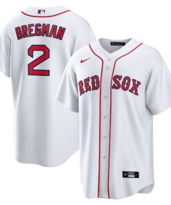 Men's Boston Red Sox Alex Bregman White Home 1.0 Player Jersey