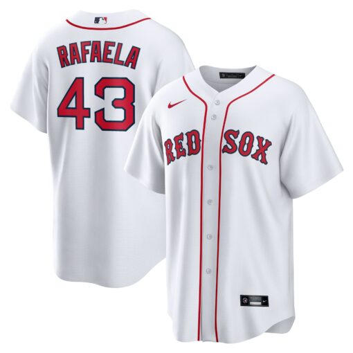 Men's Boston Red Sox Ceddanne Rafaela White Home Jersey