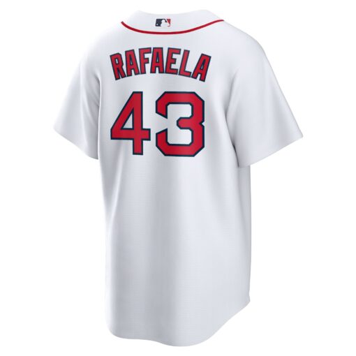 Men's Boston Red Sox Ceddanne Rafaela White Home Jersey - Image 3