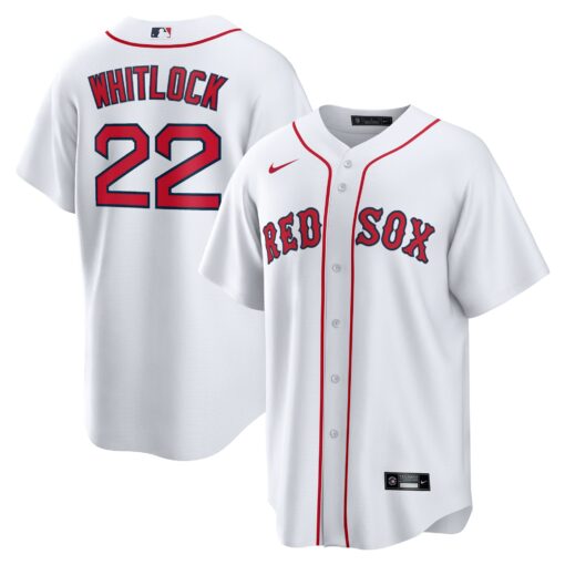 Men's Boston Red Sox Garrett Whitlock White Home Jersey